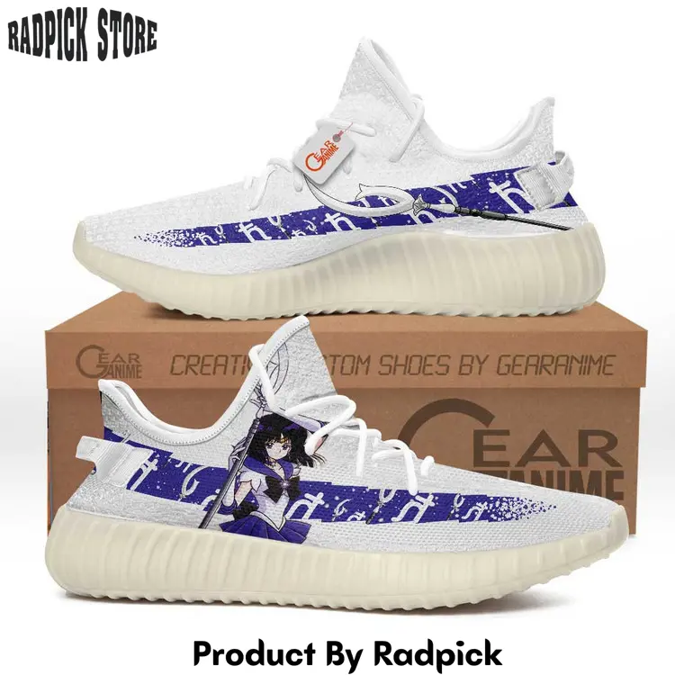 Sailor saturn yeezy shoes anime sneakers  rp181181181